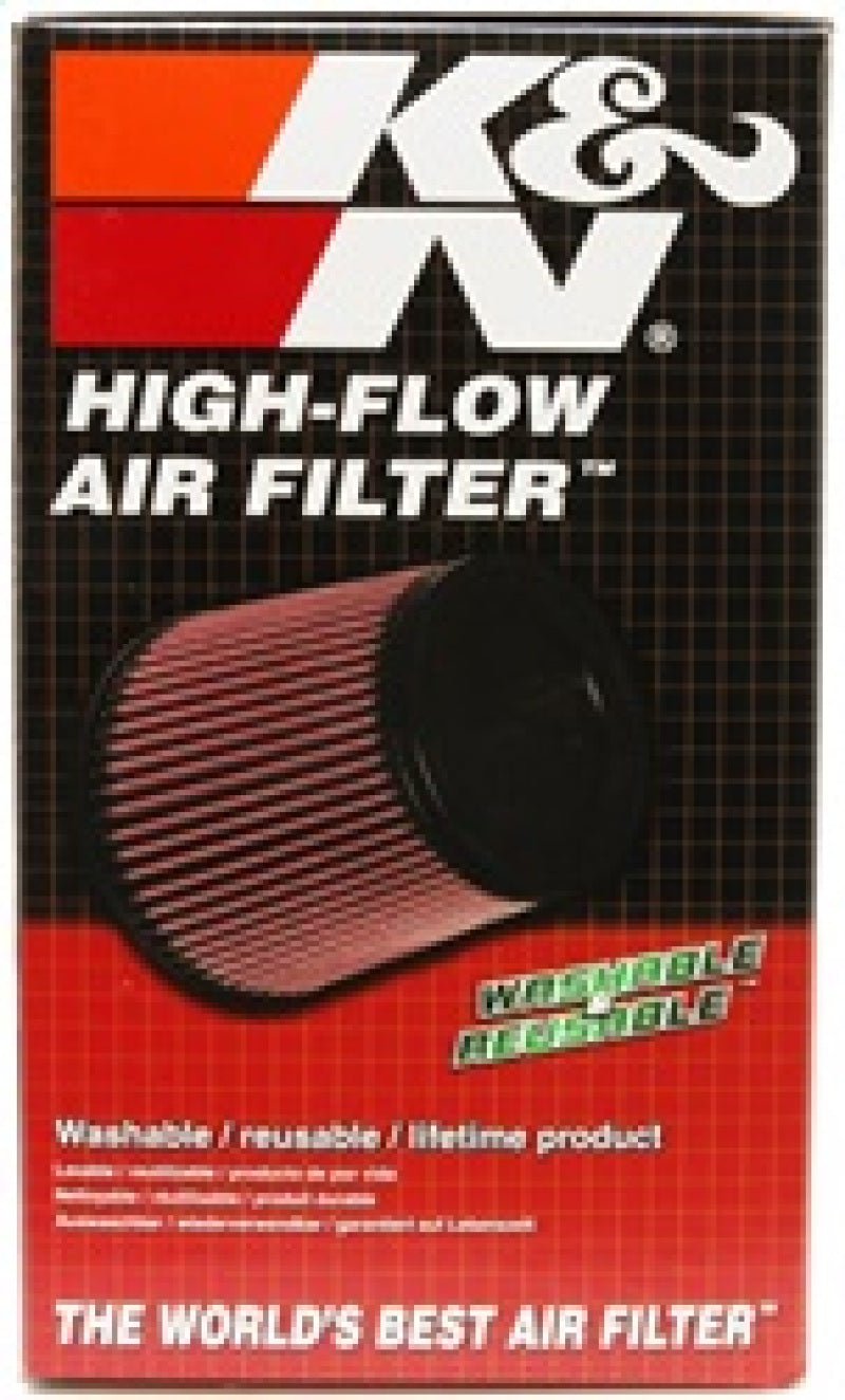 K&N Engineering - K&N Universal Air Filter - Round Tapered 3.5in Flange ID / 5.5in Base OD / 4.5in Top OD / 6.5in H - Demon Performance