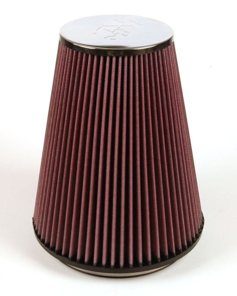 K&N Engineering - K&N Universal Chrome Filter 6 inch FLG / 7.5 inch Base / 4.5 inch Top / 9 inch Height - Demon Performance