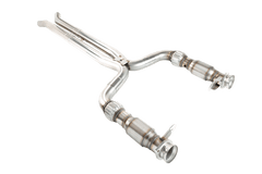 Kooks Headers - Kooks 15 - 21 Ford Mustang Shelby GT350R Shelby GT350 1 - 3/4 x 1 - 7/8 x 3 Header & Catted X - Pipe Kit - Demon Performance
