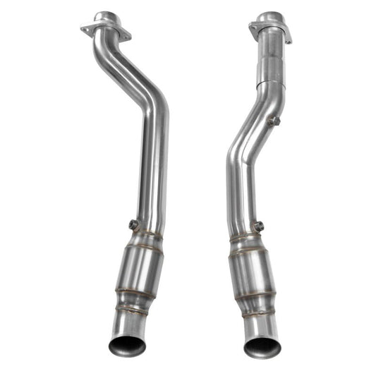 Kooks Headers - Kooks 2011+ Jeep Grand Cherokee 5.7L 3in x OEM SS GREEN Catted Connection Pipes - Demon Performance