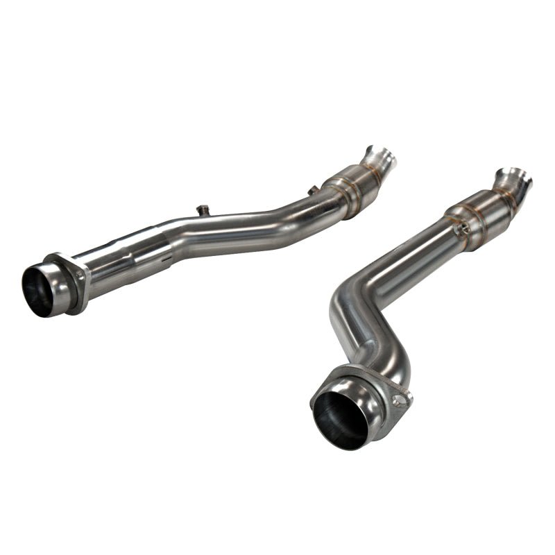 Kooks Headers - Kooks 2012+ Jeep Grand Cherokee SRT8 6.4L 3in Stainless GREEN Catted Connection Pipes - Demon Performance