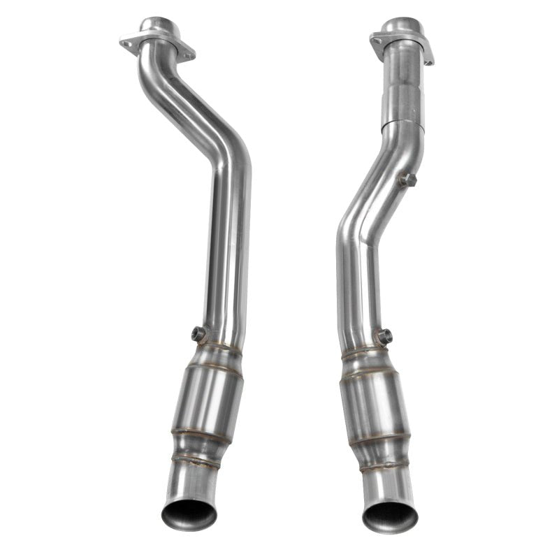 Kooks Headers - Kooks 2012+ Jeep Grand Cherokee SRT8 6.4L 3in Stainless GREEN Catted Connection Pipes - Demon Performance