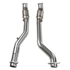Kooks Headers - Kooks 2012+ Jeep Grand Cherokee SRT8 6.4L 3in Stainless GREEN Catted Connection Pipes - Demon Performance