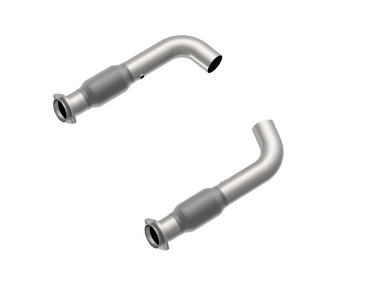Kooks Headers - Kooks 2015 Ford Mustang GT 3in GREEN Cat Dual Conn. Pipes that go to OEM Out. SS - Demon Performance