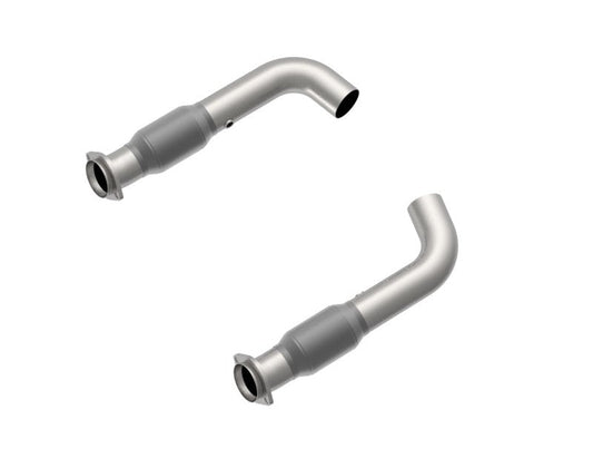 Kooks Headers - Kooks 2015 Ford Mustang GT 3in GREEN Cat Dual Conn. Pipes that go to OEM Out. SS - Demon Performance