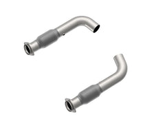 Kooks Headers - Kooks 2015 Ford Mustang GT 3in GREEN Cat Dual Conn. Pipes that go to OEM Out. SS - Demon Performance