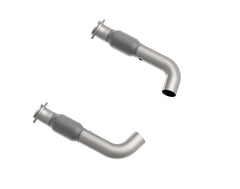 Kooks Headers - Kooks 2015 Ford Mustang GT 3in GREEN Cat Dual Conn. Pipes that go to OEM Out. SS - Demon Performance