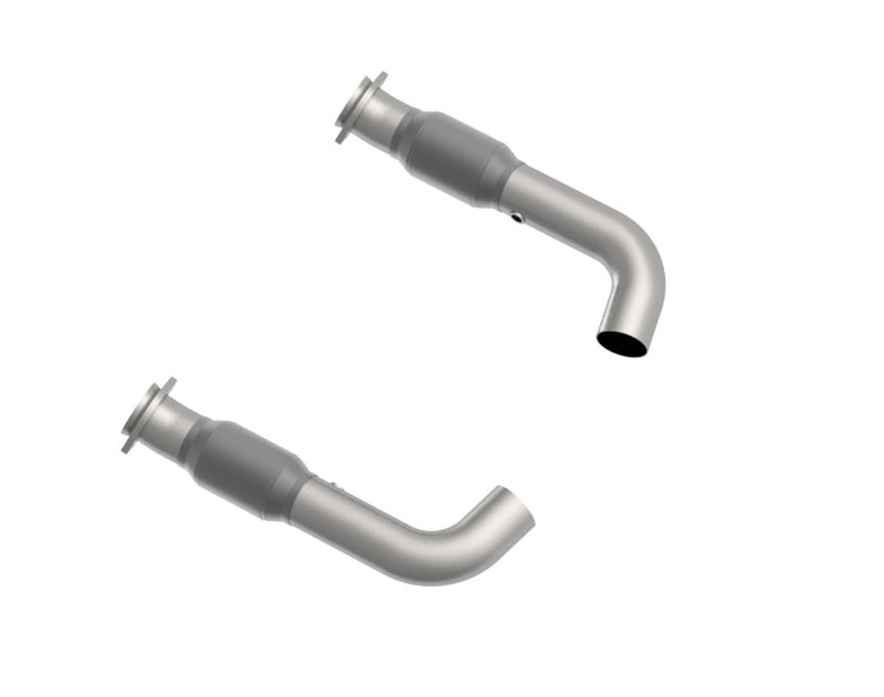 Kooks Headers - Kooks 2015 Ford Mustang GT 3in GREEN Cat Dual Conn. Pipes that go to OEM Out. SS - Demon Performance