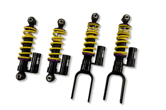 KW - KW Coilover Kit V2 Dodge Viper (ZB) SRT-10w/ rear fork mounts aluminum shock bodies - Demon Performance