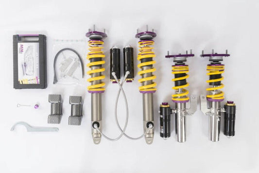 KW - KW Porsche 911 991 Carrera Carrera 2/2S/GTS 4/4S/GTS With PDCC Clubsport Coilover Kit 3 - Way - Demon Performance