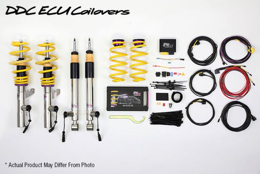 KW - KW Porsche 911 Type 991 Carrera 2/4 S / GTS Coupe Convertible w/ PASMPDCC DDC ECU Coilover Kit - Demon Performance