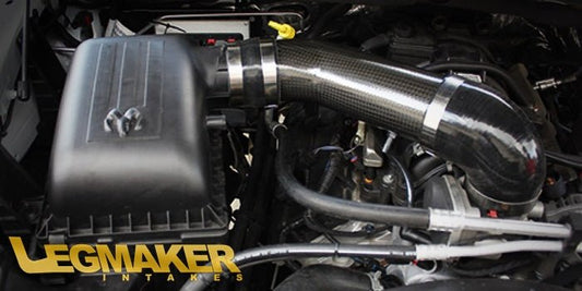 Legmaker Intakes - Legmaker Intake Carbon Fiber 5.7 HEMI Ram Truck MID Tube - Demon Performance