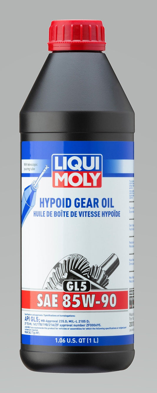 LIQUI MOLY - LIQUI MOLY 1L Hypoid Gear Oil (GL5) SAE 85W90 - Demon Performance