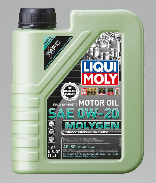 LIQUI MOLY - LIQUI MOLY 1L Molygen New Generation Motor Oil SAE 0W20 - Demon Performance