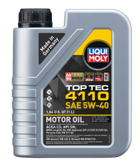LIQUI MOLY - LIQUI MOLY 1L Top Tec 4110 Motor Oil SAE 5W40 - Demon Performance