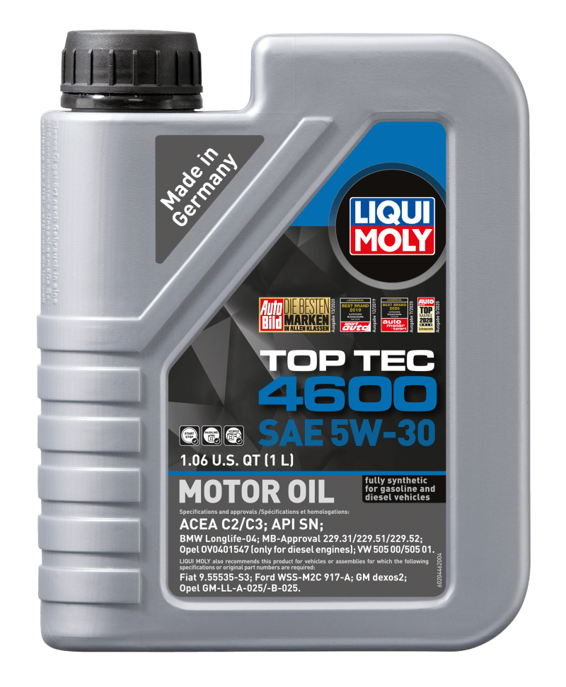 LIQUI MOLY - LIQUI MOLY 1L Top Tec 4600 Motor Oil SAE 5W30 - Demon Performance