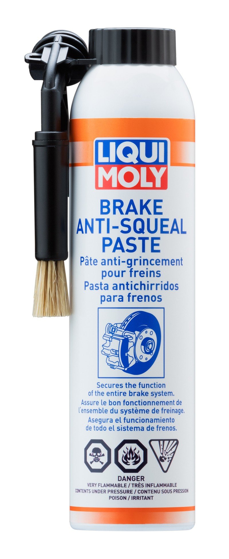 LIQUI MOLY - LIQUI MOLY 200mL Brake Anti - Squeal Paste (Can w/Brush) - Demon Performance