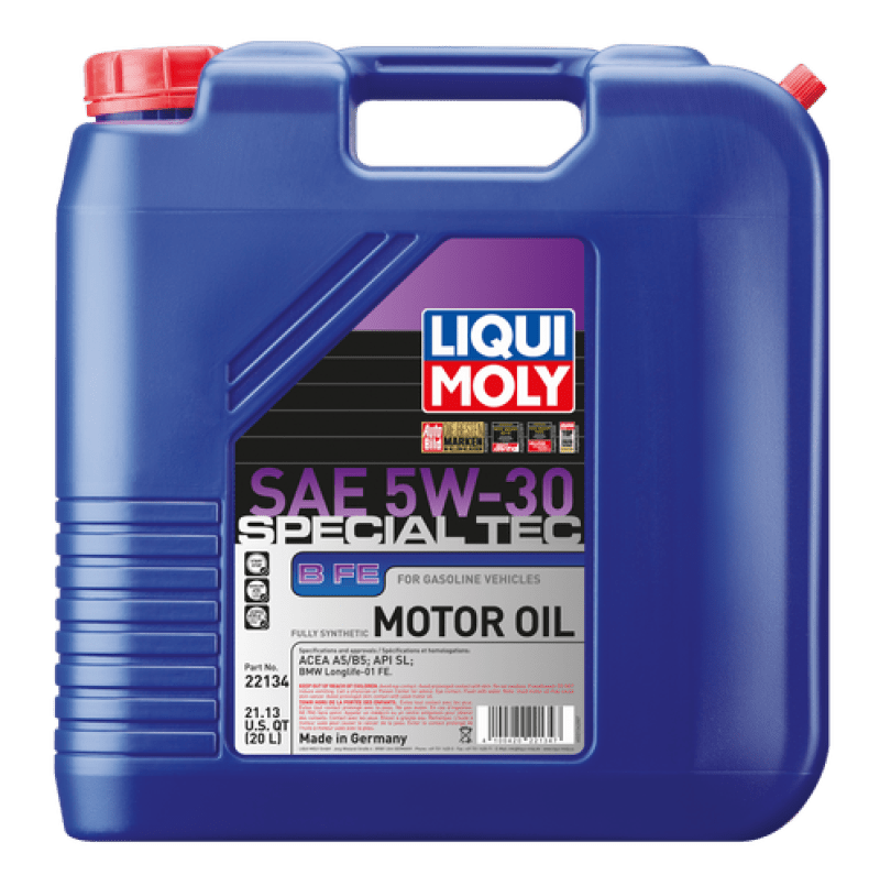 LIQUI MOLY - LIQUI MOLY 20L Special Tec B FE Motor Oil SAE 5W30 - Demon Performance