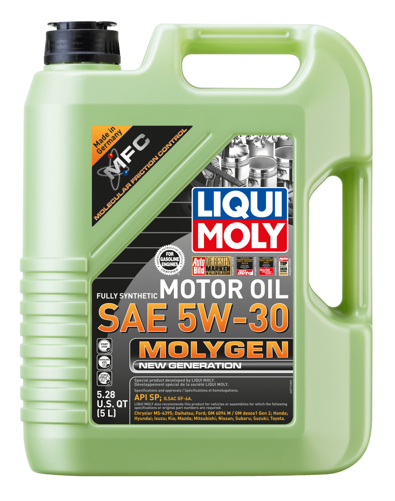 LIQUI MOLY - LIQUI MOLY 5L Molygen New Generation Motor Oil SAE 5W30 - Demon Performance