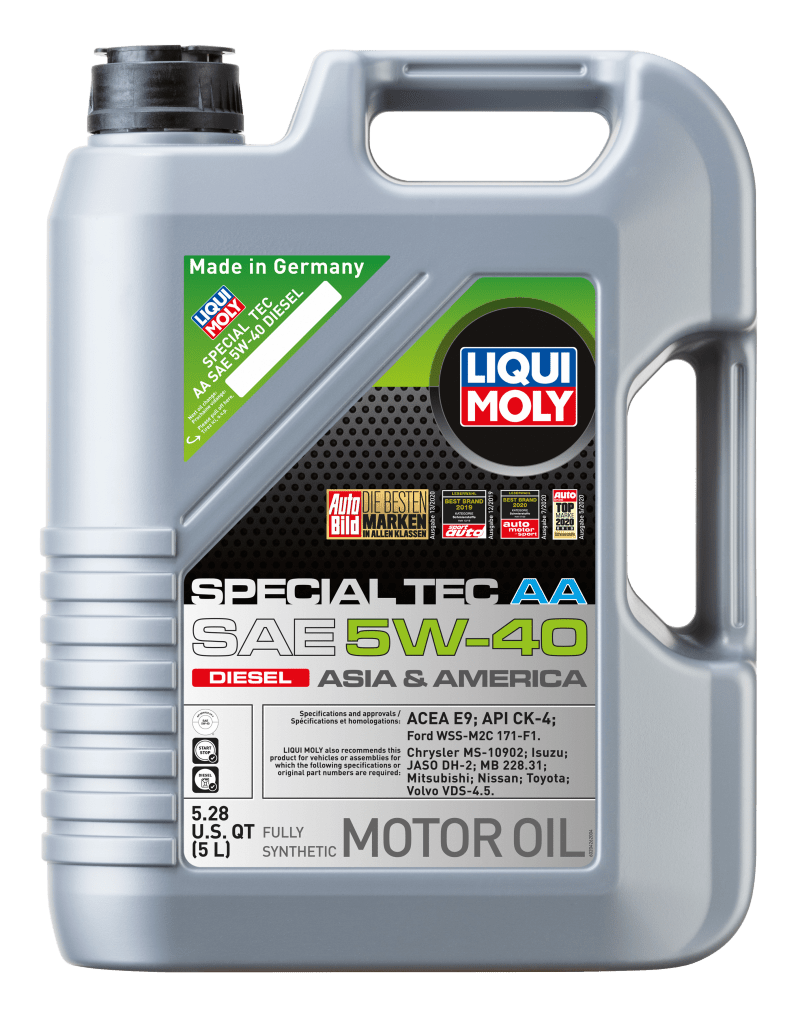 LIQUI MOLY - LIQUI MOLY 5L Special Tec AA Motor Oil SAE 5W40 Diesel - Demon Performance