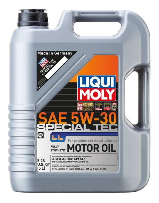 LIQUI MOLY - LIQUI MOLY 5L Special Tec LL Motor Oil SAE 5W30 - Demon Performance