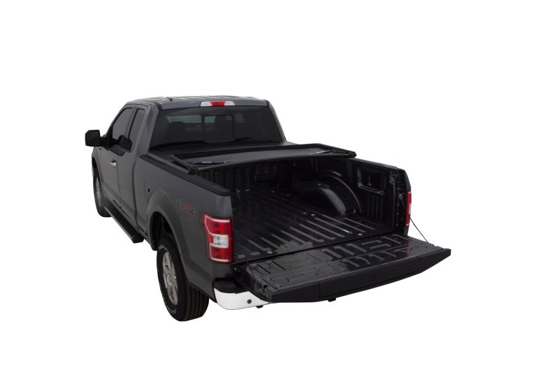 LUND - Lund 02-17 Dodge Ram 1500 (6.5ft. BedExcl. Beds w/Rambox) Genesis Tri-Fold Tonneau Cover - Black - Demon Performance