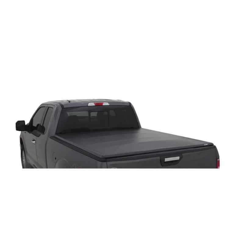 LUND - Lund 02-17 Dodge Ram 1500 (6.5ft. BedExcl. Beds w/Rambox) Genesis Tri-Fold Tonneau Cover - Black - Demon Performance