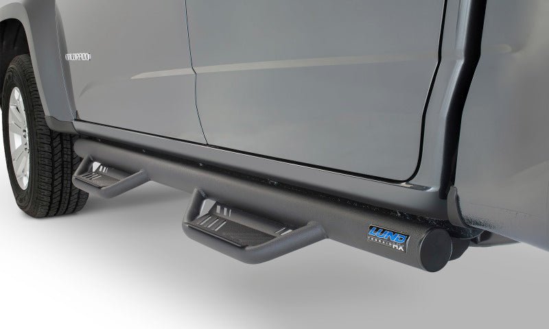 LUND - Lund 09-15 Dodge Ram 1500 Quad Cab (Built Before 7/1/15) Terrain HX Step Nerf Bars - Black - Demon Performance