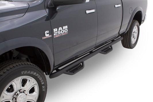 LUND - Lund 09-15 Dodge Ram 1500 Quad Cab (Built Before 7/1/15) Terrain HX Step Nerf Bars - Black - Demon Performance