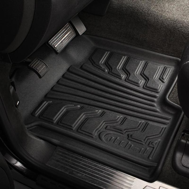 LUND - Lund 09-17 Dodge Ram 1500 Catch-It Floormat Front Floor Liner - Black (2 Pc.) - Demon Performance