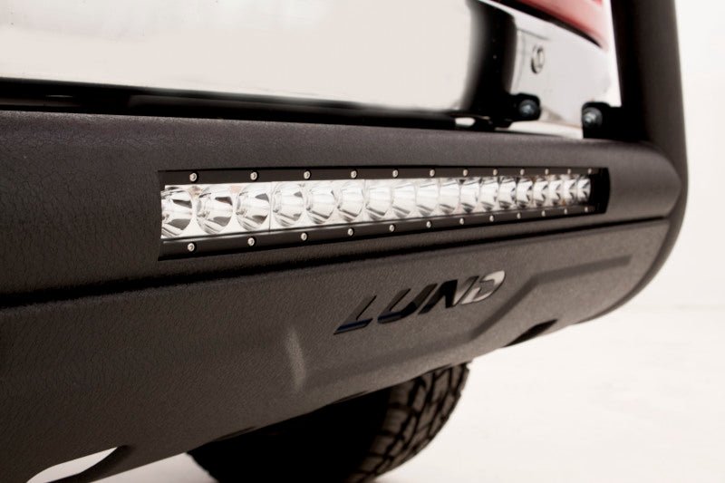 LUND - Lund 09-17 Dodge Ram 1500 (Excl. Rebel Models) Bull Bar w/Light & Wiring - Black - Demon Performance
