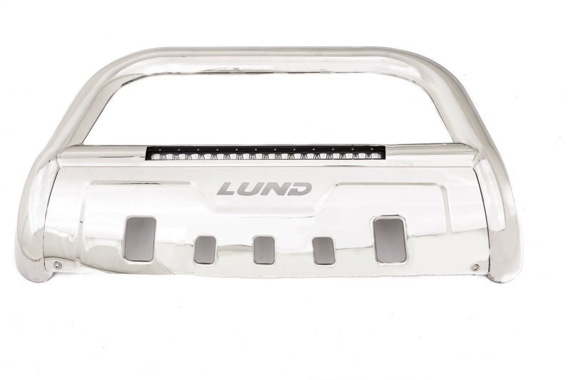 LUND - Lund 09-17 Dodge Ram 1500 (Excl. Rebel Models) Bull Bar w/Light & Wiring - Polished - Demon Performance