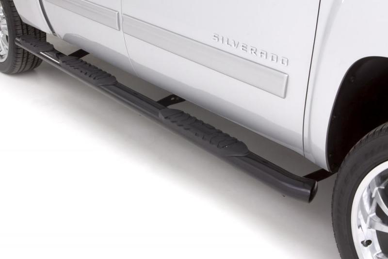 LUND - Lund 09-17 Dodge Ram 1500 Quad Cab (6.5ft. Bed) 5in. Oval WTW Steel Nerf Bars - Black - Demon Performance