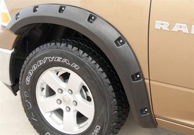 LUND - Lund 09-17 Dodge Ram 1500 RX-Rivet Style Textured Elite Series Fender Flares - Black (4 Pc.) - Demon Performance