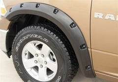 LUND - Lund 09-17 Dodge Ram 1500 RX-Rivet Style Textured Elite Series Fender Flares - Black (4 Pc.) - Demon Performance