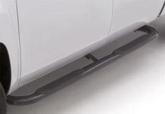 LUND - Lund 10-17 Dodge Ram 2500 Crew Cab 4in. Oval Curved Steel Nerf Bars - Black - Demon Performance