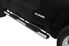 LUND - Lund 10-17 Dodge Ram 2500 Crew Cab 4in. Oval Straight SS Nerf Bars - Polished - Demon Performance