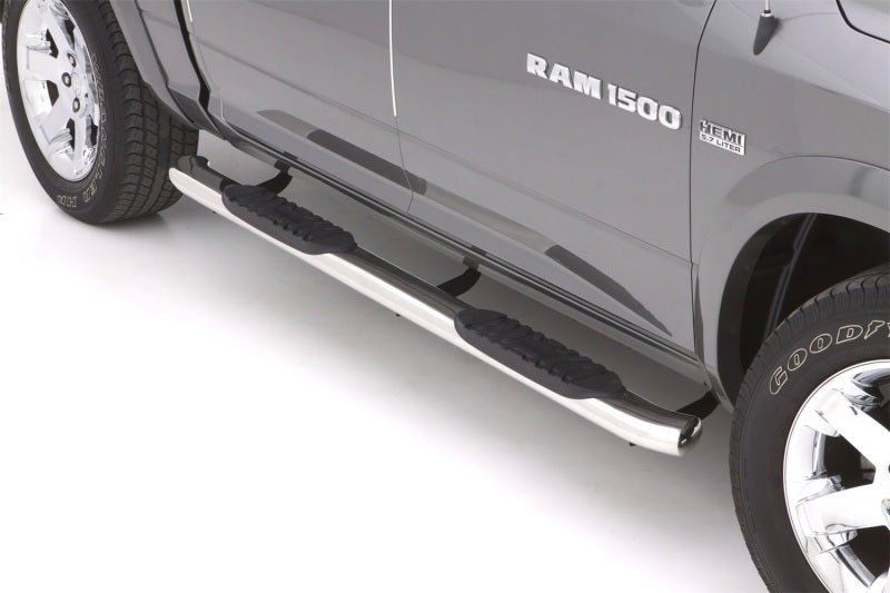 LUND - Lund 10-17 Dodge Ram 2500 Crew Cab 5in. Curved Oval SS Nerf Bars - Polished - Demon Performance