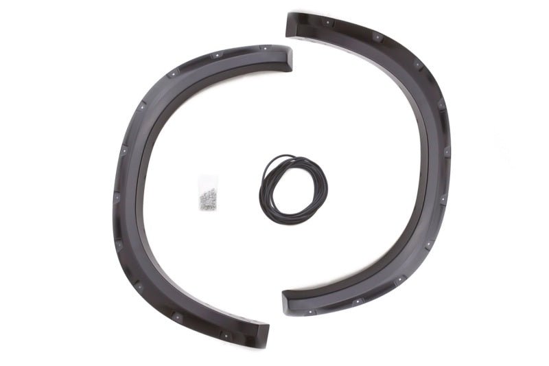 LUND - Lund 10-17 Dodge Ram 2500 RX-Rivet Style Smooth Elite Series Fender Flares - Black (2 Pc.) - Demon Performance
