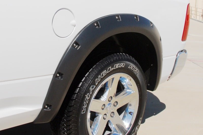 LUND - Lund 10-17 Dodge Ram 2500 RX-Rivet Style Smooth Elite Series Fender Flares - Black (2 Pc.) - Demon Performance