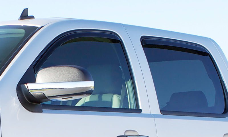 LUND - Lund 2017 Nissan Titan Crew Cab Ventvisor Elite Window Deflectors - Smoke (4 Pc.) - Demon Performance