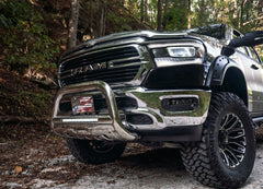 LUND - Lund 2019 RAM 1500 Bull Bar w/Light & Wiring - Polished - Demon Performance