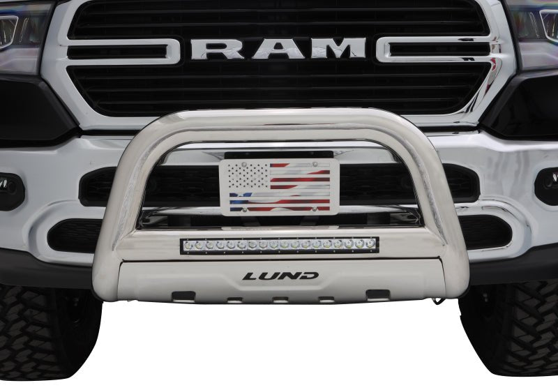 LUND - Lund 2019 RAM 1500 Bull Bar w/Light & Wiring - Polished - Demon Performance