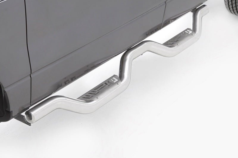 LUND - Lund 2019 Ram 1500 Crew Cab Latitude Nerf Bars - Polished - Demon Performance