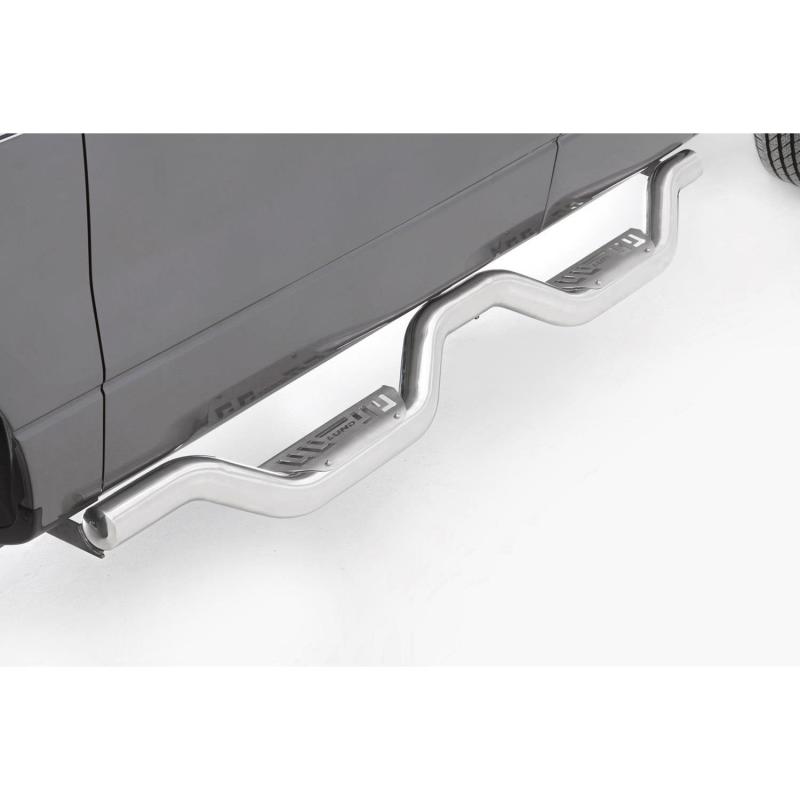LUND - Lund 2019 Ram 1500 Crew Cab Latitude Nerf Bars - Polished - Demon Performance