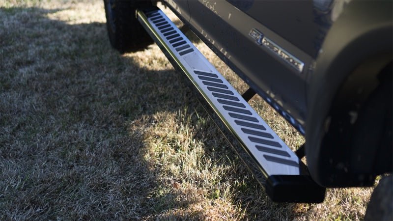 LUND - Lund 2019 RAM 1500 Crew Cab Summit Ridge 2.0 Running Boards - Stainless - Demon Performance