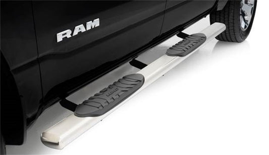 LUND - Lund 2019 RAM 1500 Ext. Cab 5in. Oval Straight SS Nerf Bars - Polished - Demon Performance