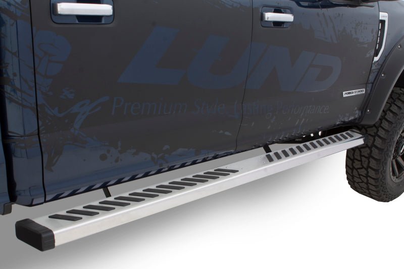 LUND - Lund 2019 RAM 1500 Quad Cab Summit Ridge 2.0 Running Boards - Stainless - Demon Performance