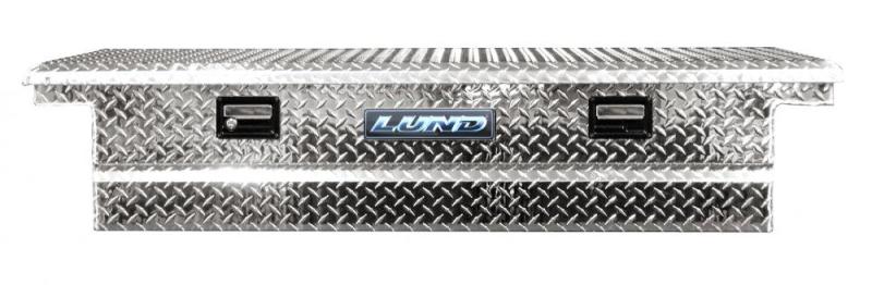 LUND - Lund 67-99 Chevy CK Ultima Low Profile Single Lid Crossover Tool Box - Brite - Demon Performance