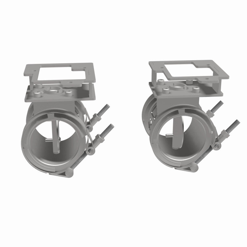 Magnaflow - MagnaFlow 2018 Ford Mustang V8 - 5.0LGAS Exhaust Acc - 2.5in ID/OD - 304SS - Integrated V - Band Flanges - Demon Performance